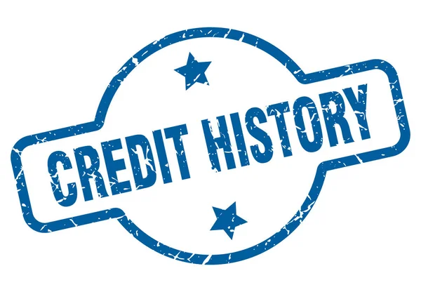 Кредитна історія — стоковий вектор