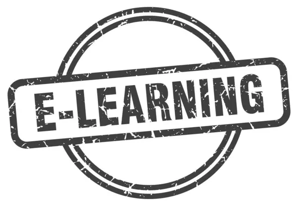 E-Learning — Stockvektor