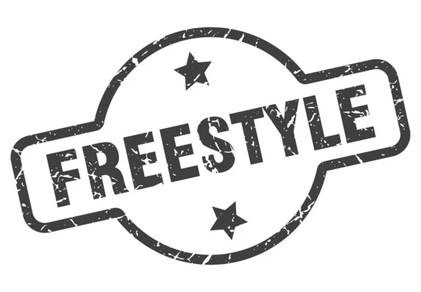 Segno freestyle — Vettoriale Stock