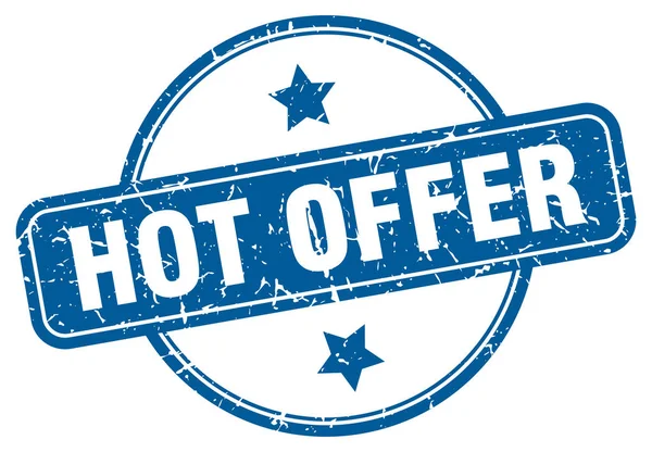 Hot offer — Stock Vector