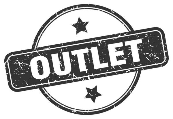 Sello grunge Outlet — Vector de stock