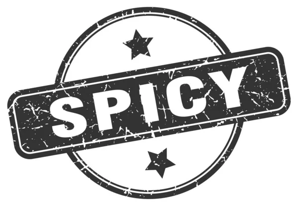 Sello grunge picante — Vector de stock