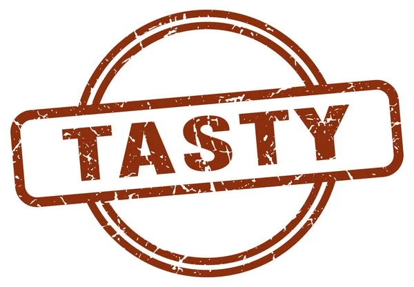 Tasty stamp — Stock Vector