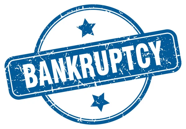 Bankruptcy — Stock Vector