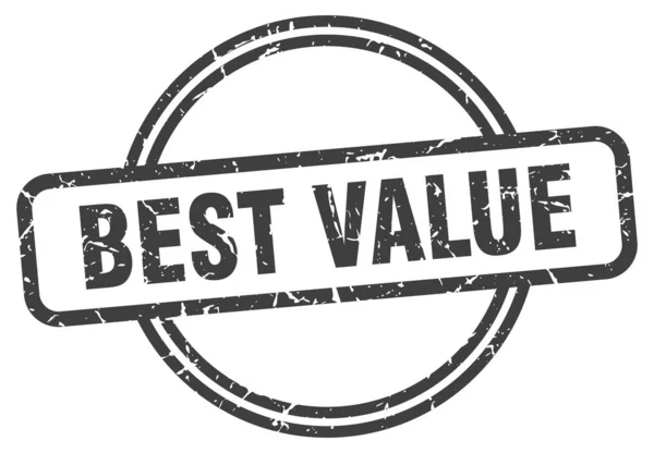 Mejor valor — Vector de stock