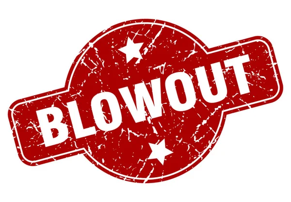Blowout — Wektor stockowy