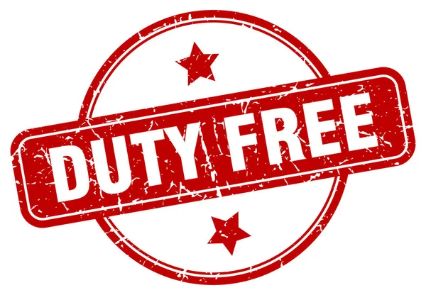 Duty gratis aanmelden — Stockvector