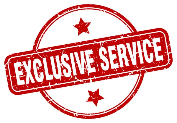 Exclusieve service Sign — Stockvector