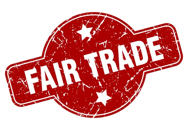 Comercio justo — Archivo Imágenes Vectoriales