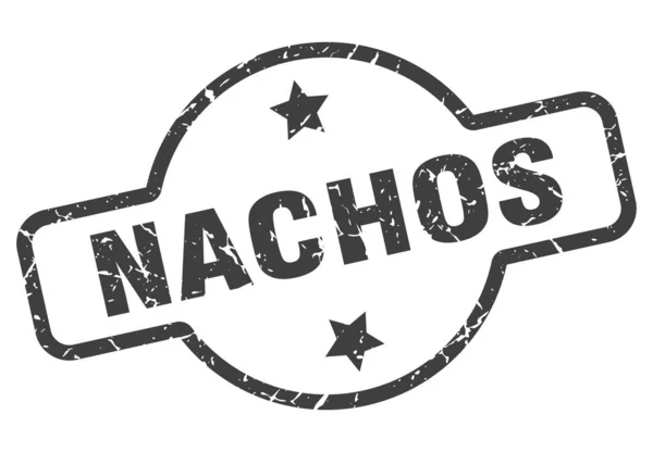 Nachos tecken — Stock vektor