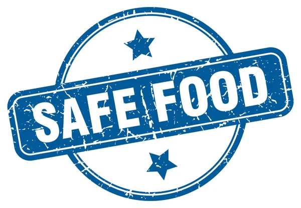 Alimenti sicuri — Vettoriale Stock