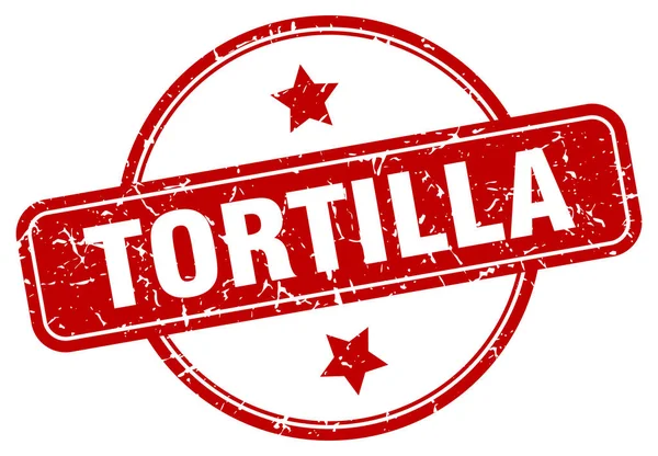 Tortilla-Zeichen — Stockvektor