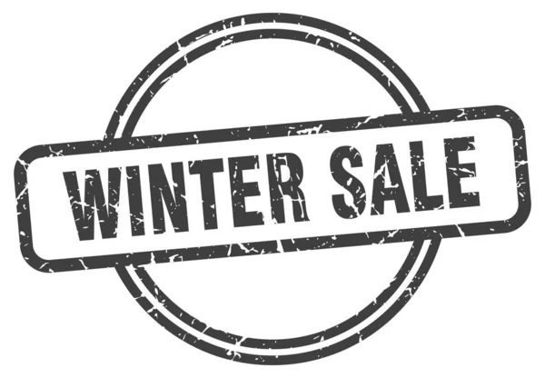 Venta de invierno — Vector de stock