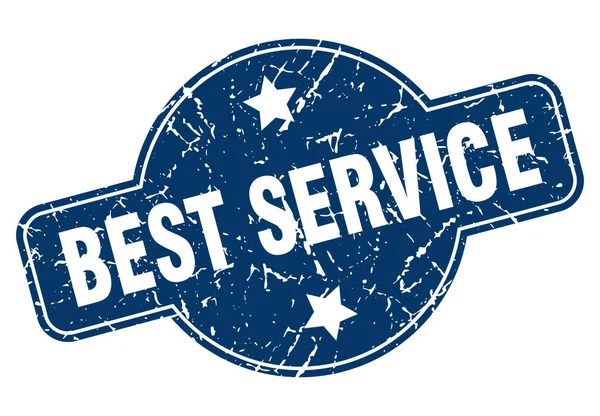 Best service sign — Stock Vector