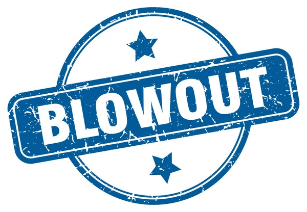 Blowout — Wektor stockowy