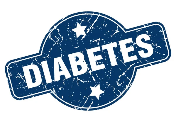 Diabetes-Zeichen — Stockvektor