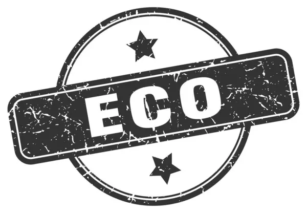 Eco grunge razítko — Stockový vektor