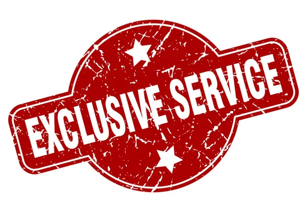 Exclusieve service — Stockvector