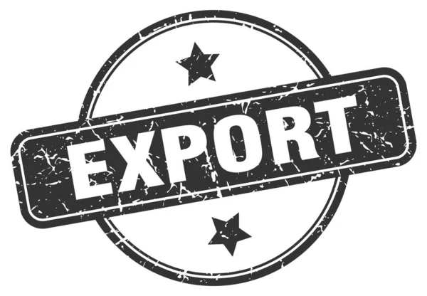 Export grunge stämpel — Stock vektor