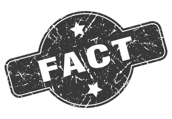 Fact — Stock Vector