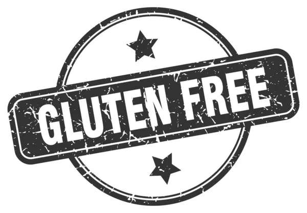 Timbre grunge sans gluten — Image vectorielle