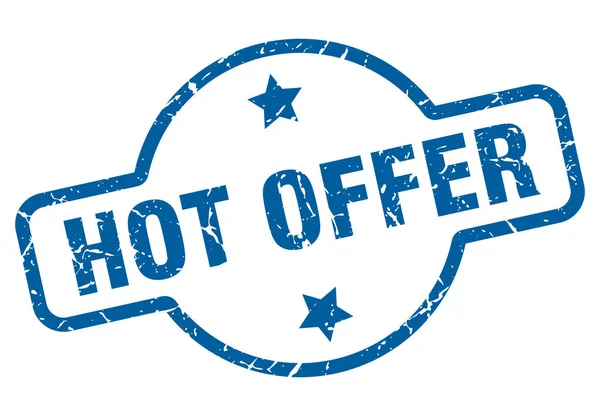 Hot offer — Stock Vector