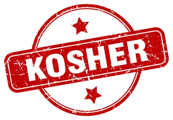 Kosher-skylt — Stock vektor