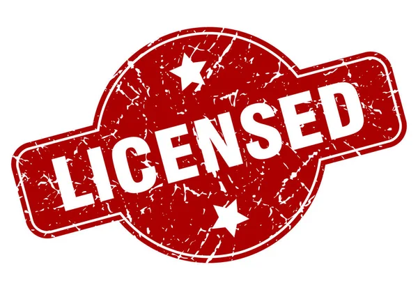 Titulaires de licence — Image vectorielle