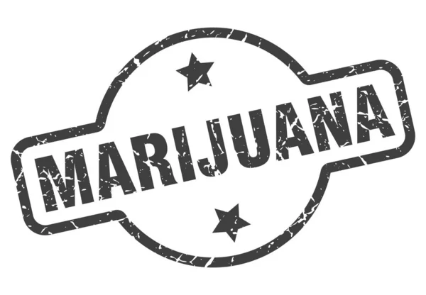 Marijuana sign — Stock Vector