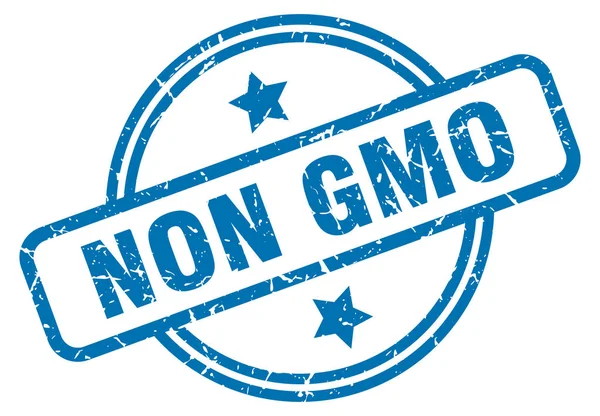 Non GMO grunge stempel — Stockvector
