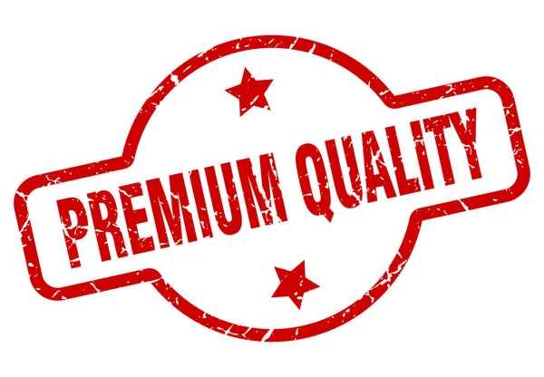 Premium quality stamp — Stock Vector