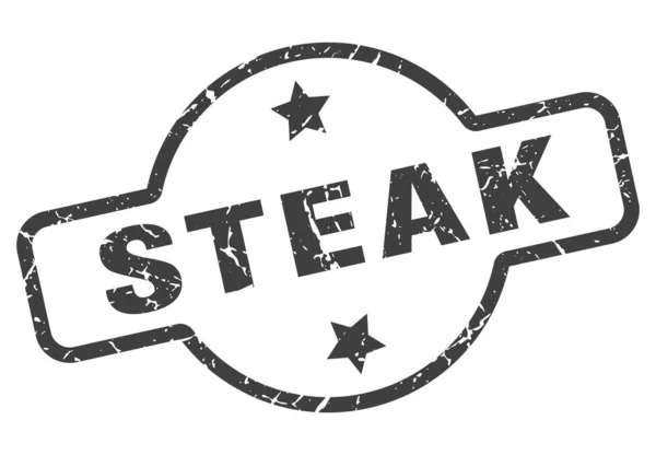 Signe de steak — Image vectorielle