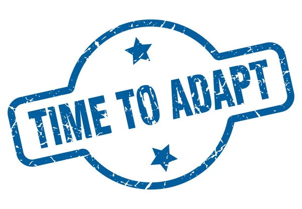Time to adapt — Stock Vector