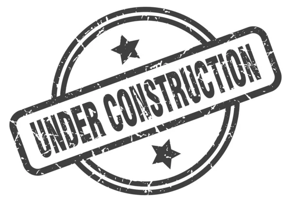 Timbre en construction — Image vectorielle