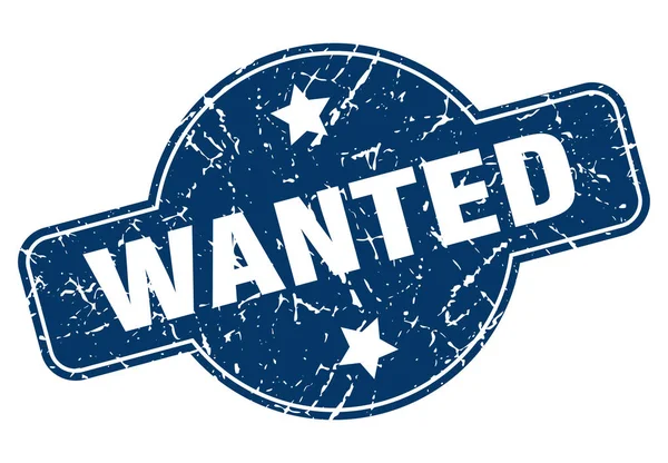 Wanted sign — Stock Vector