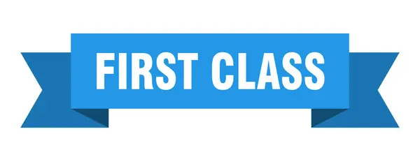 Eerste klasse — Stockvector