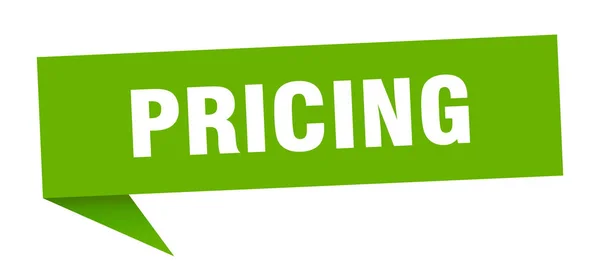 Pricing — Stock Vector