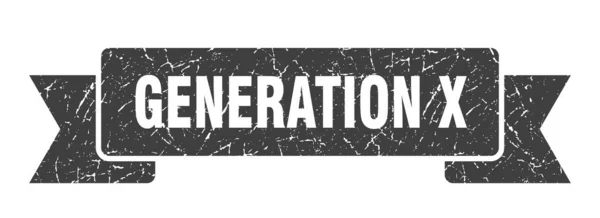 Generation x — Stockvektor