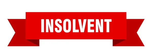 Insolvent — Stock Vector