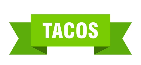 Tacos de — Vetor de Stock