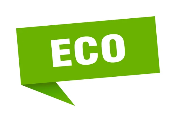 Eco — Vector de stock