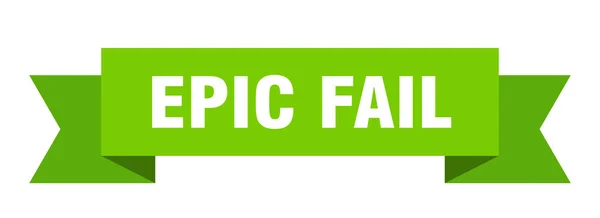 Epic fail — Stock Vector