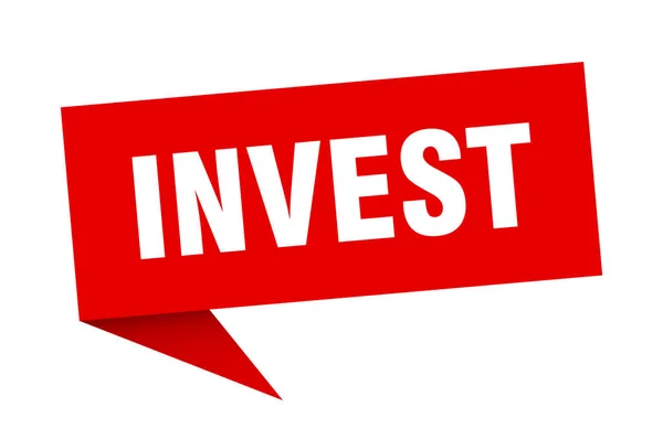 Investere – Stock-vektor