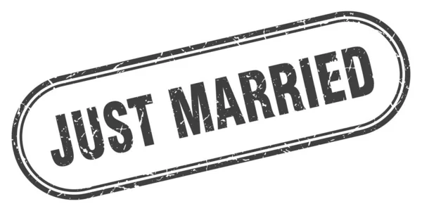 Acabo de casarme — Archivo Imágenes Vectoriales