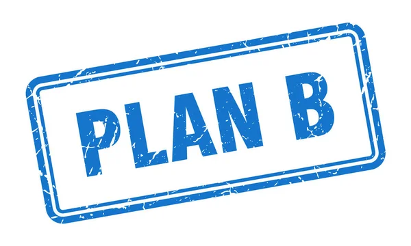 Plan b — Stock Vector