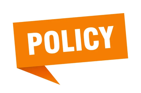 Policy — Stock Vector