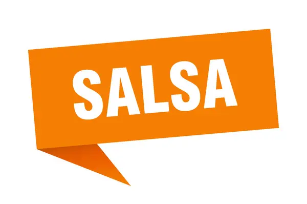 Salsa — Stockový vektor