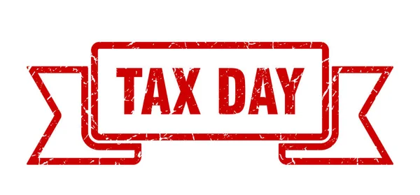 Día del Impuesto — Archivo Imágenes Vectoriales