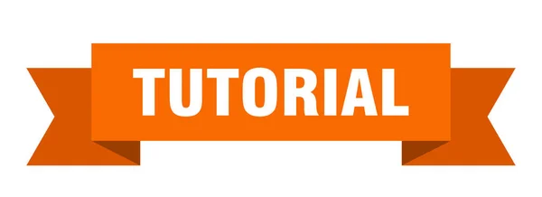 Tutorial — Vettoriale Stock