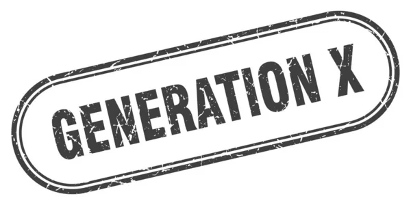 Поколение X — стоковый вектор